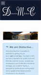 Mobile Screenshot of distinctive-machine.com